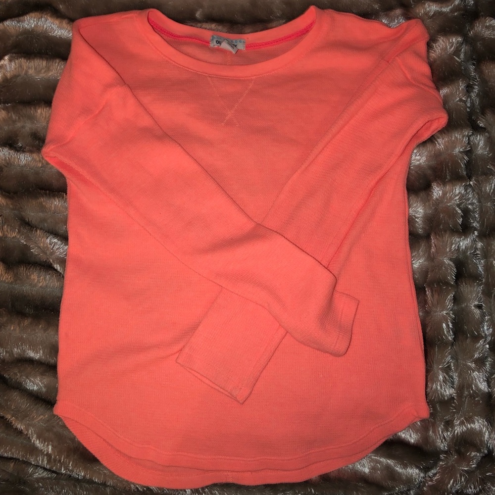 Old Navy Girl Tee! - m pink long sleeve shirt